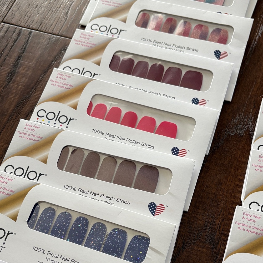 31 Color Street Nail Strips Sets plus 7 naked sets - Picture 3 of 10